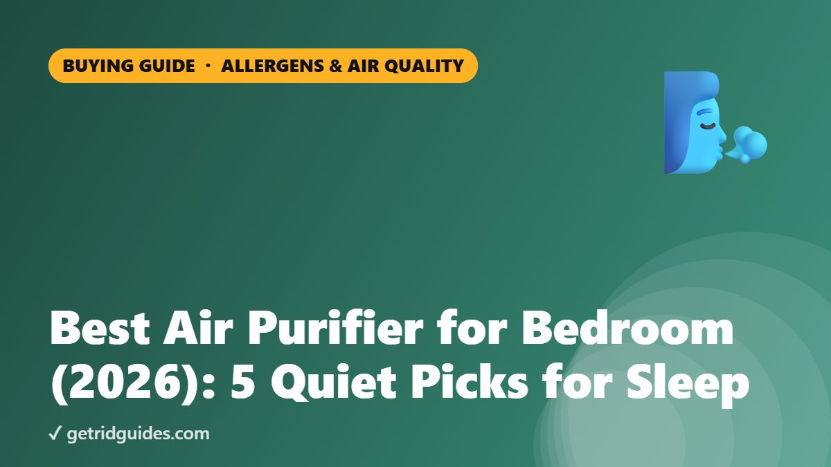 Best Air Purifier for Bedroom (2026): 5 Quiet Picks for Sleep