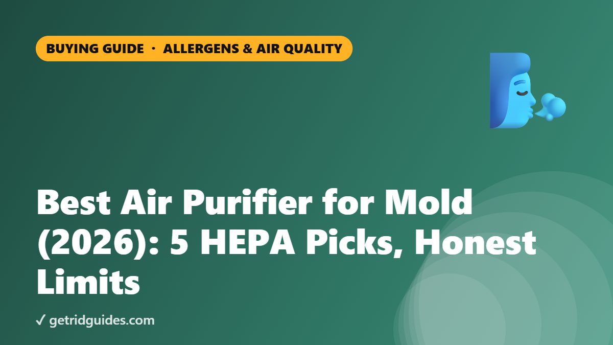 Best Air Purifier for Mold (2026): 5 HEPA Picks, Honest Limits
