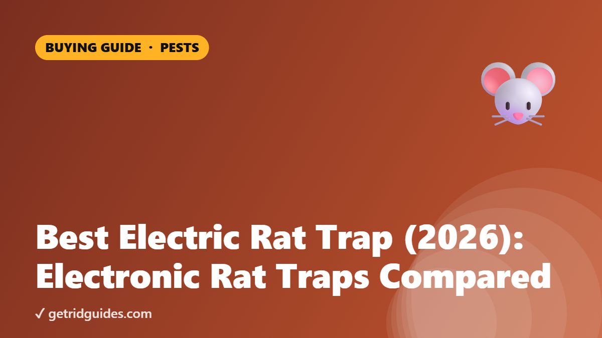 Best Electric Rat Trap (2026): Electronic Rat Traps Compared