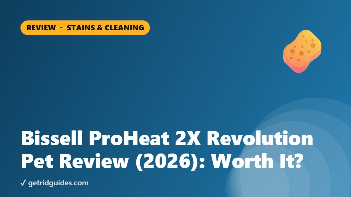 Bissell ProHeat 2X Revolution Pet Review (2026): Worth It?